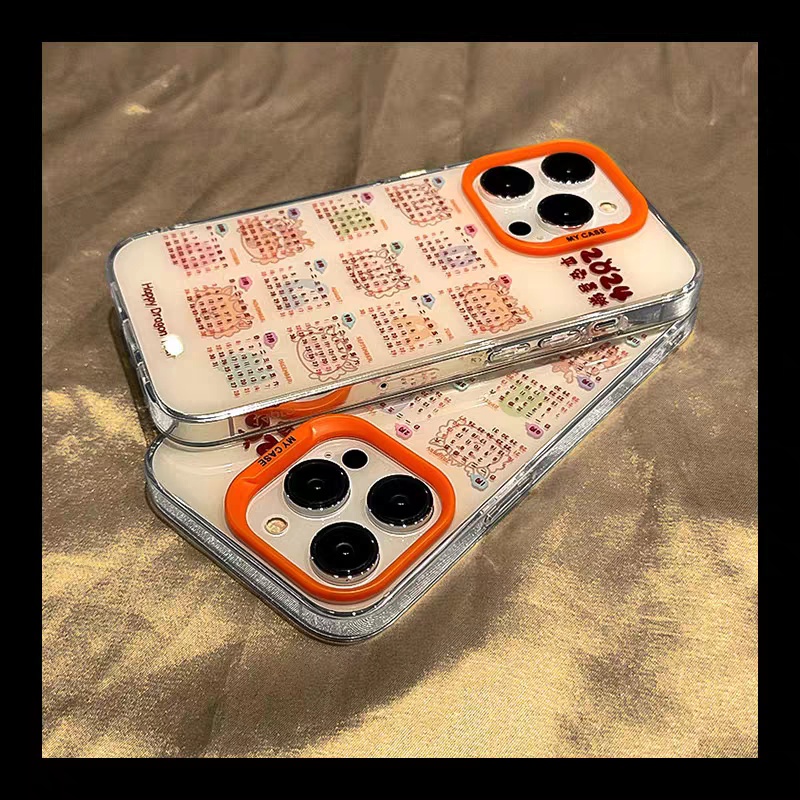 【2024 Calendar/hard case】compatible for iPhone 11 12 13 14 15 pro max case