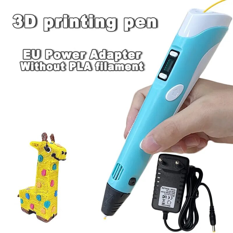 Original 3D Pen For Children 3D Drawing Printing Pencil with LCD