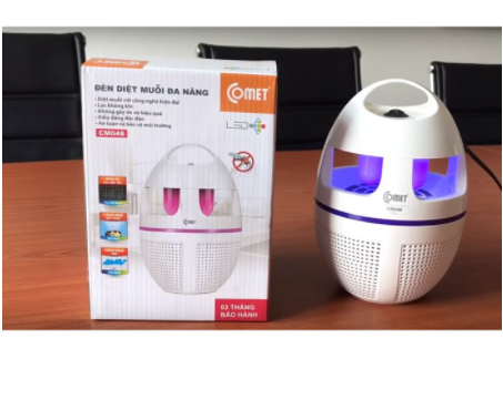 Đèn bắt muỗi Comet CM048, ánh sáng tím mờ, cắm điện
