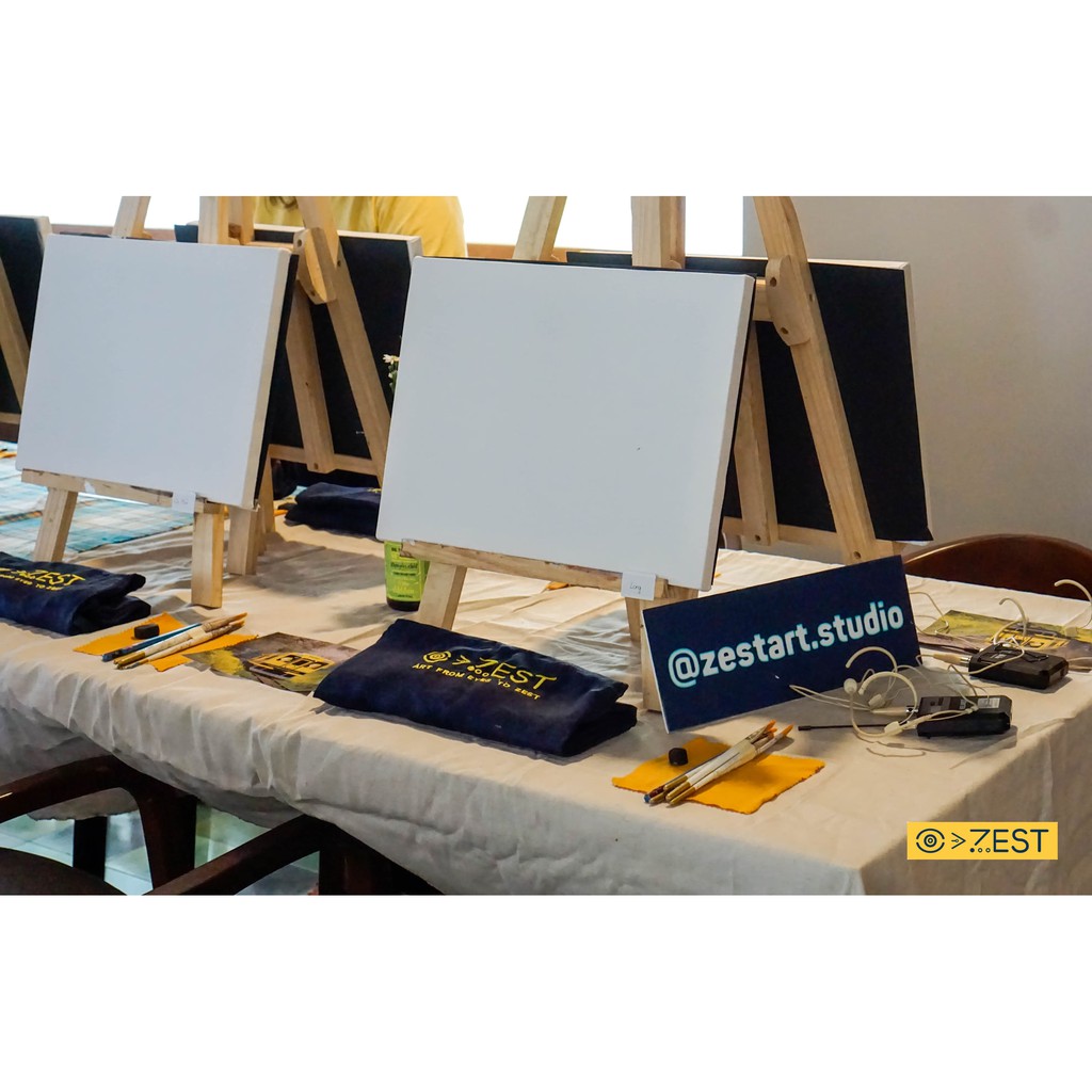 [Zest Corner] Toan vẽ tranh (canvas)