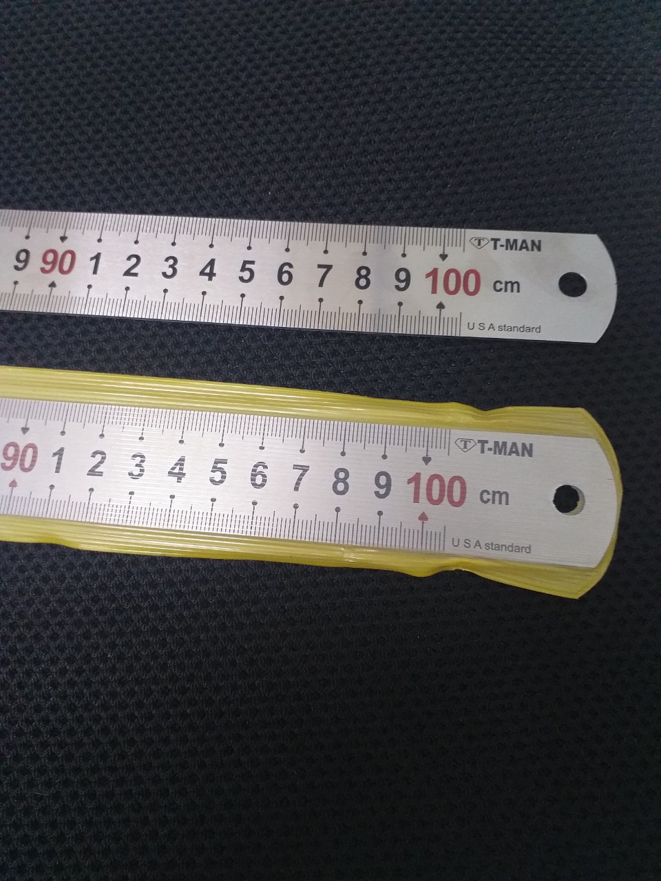 Thước kẻ sắt 100cm [ 1 Mét ] T-MAN