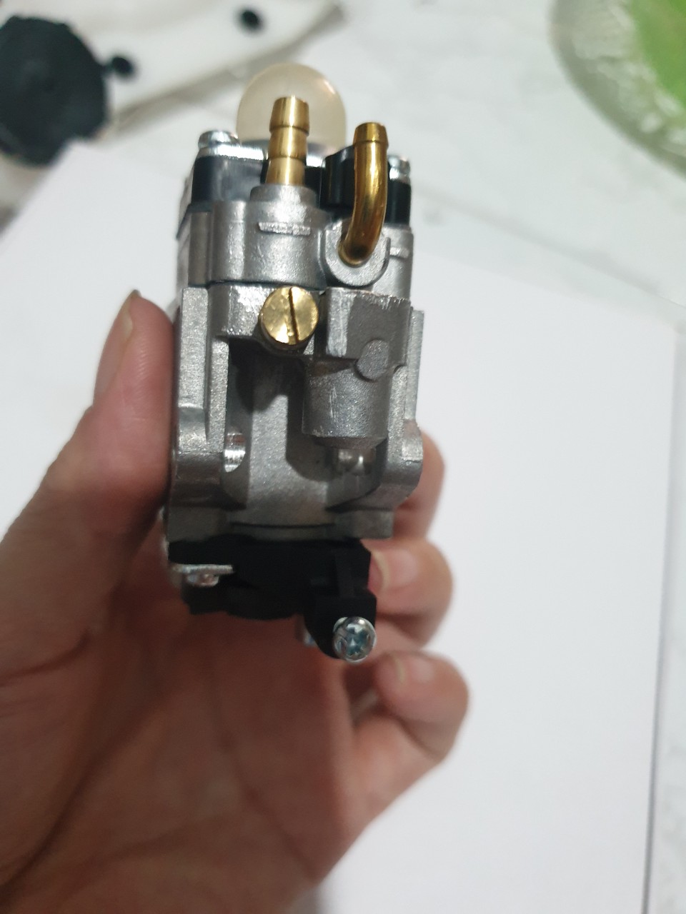 BÌNH XĂNG CON (BỘ CHẾ HÒA KHÍ ) MÁY CẮT CỎ 260/330. KASEI