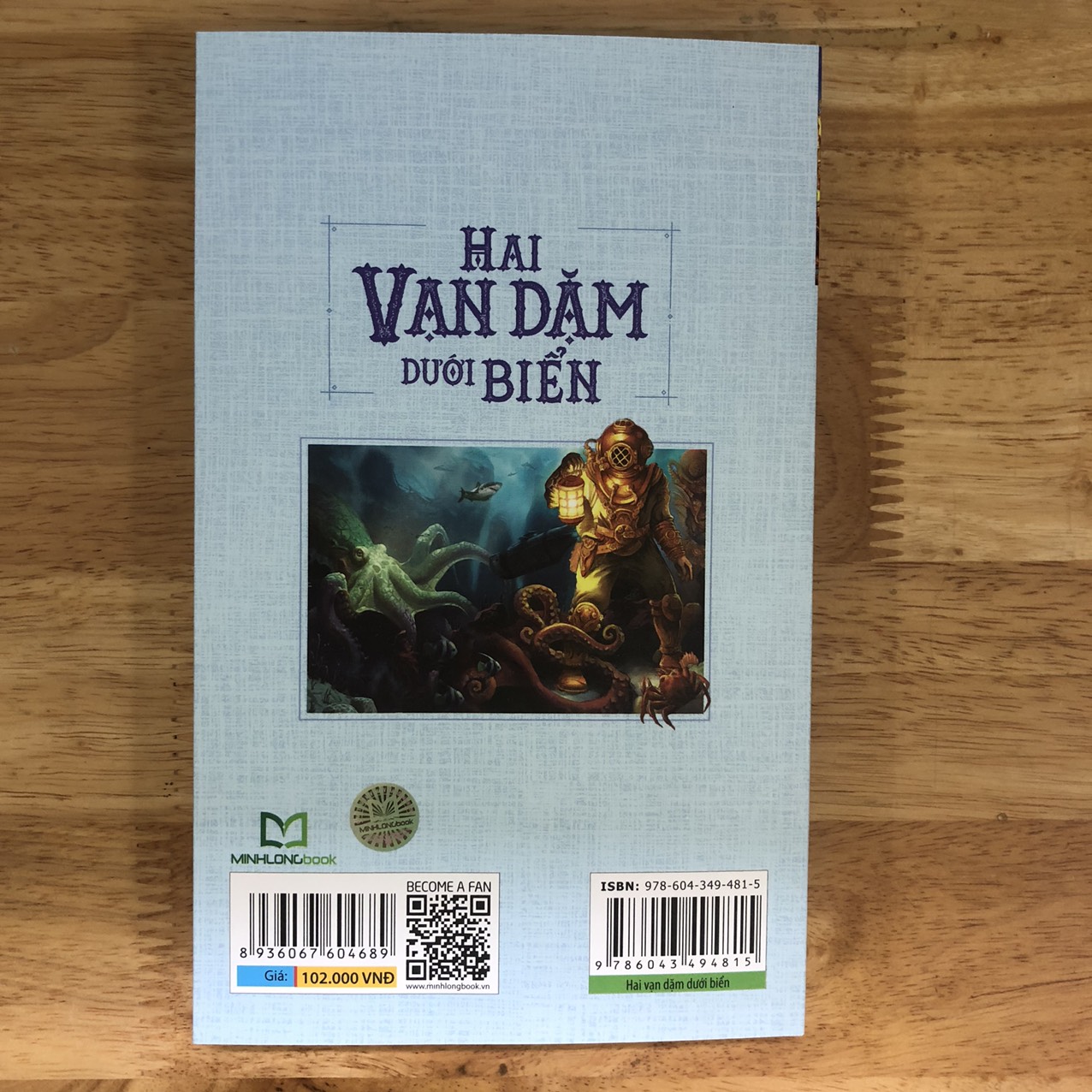 Sách : Hai Vạn Dặm Dưới Biển (TB)