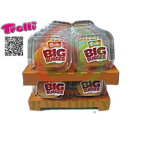 Kẹo dẻo Trolli Burger 50g