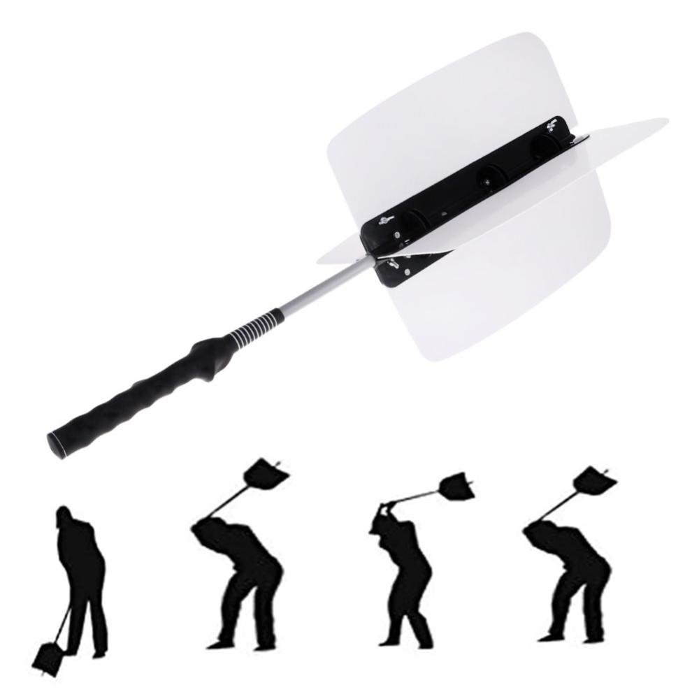 Golf Club Speed Strength Power Trainer Aids Golf Swing Practice Training Fans