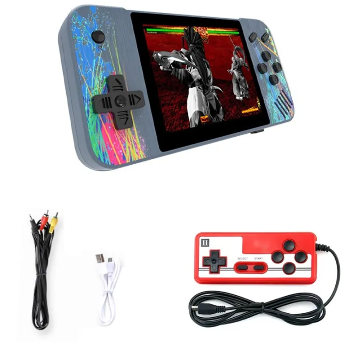 G3 Portable Retro Arcade Gamepad 800 Classic Games 3.5Inch Screen Handheld Game Console Two-Person Mode Controller