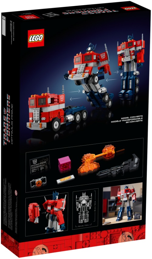 optimus prime lego technic