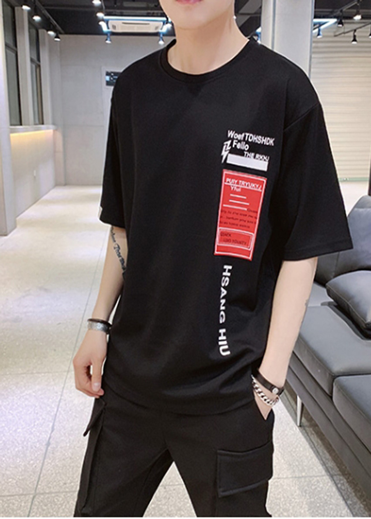 Áo thun unisex nam from rộng CTL55