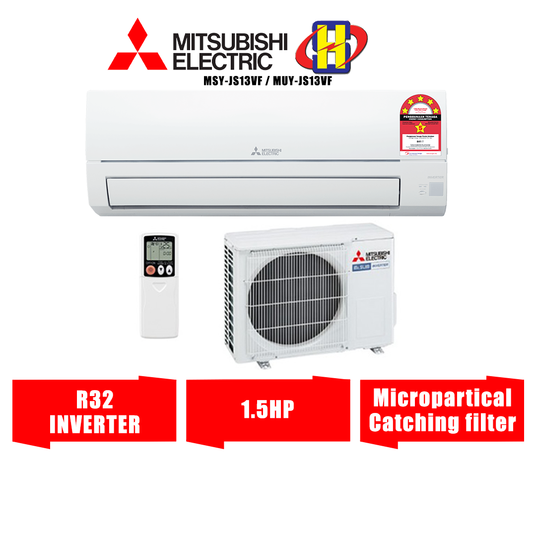 mitsubishi inverter air cond msy js10vf