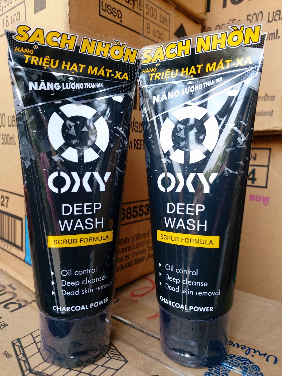 SỮA RỬA MẶT OXY DÀNH CHO NAM 100G (CÓ 3 MÀU)