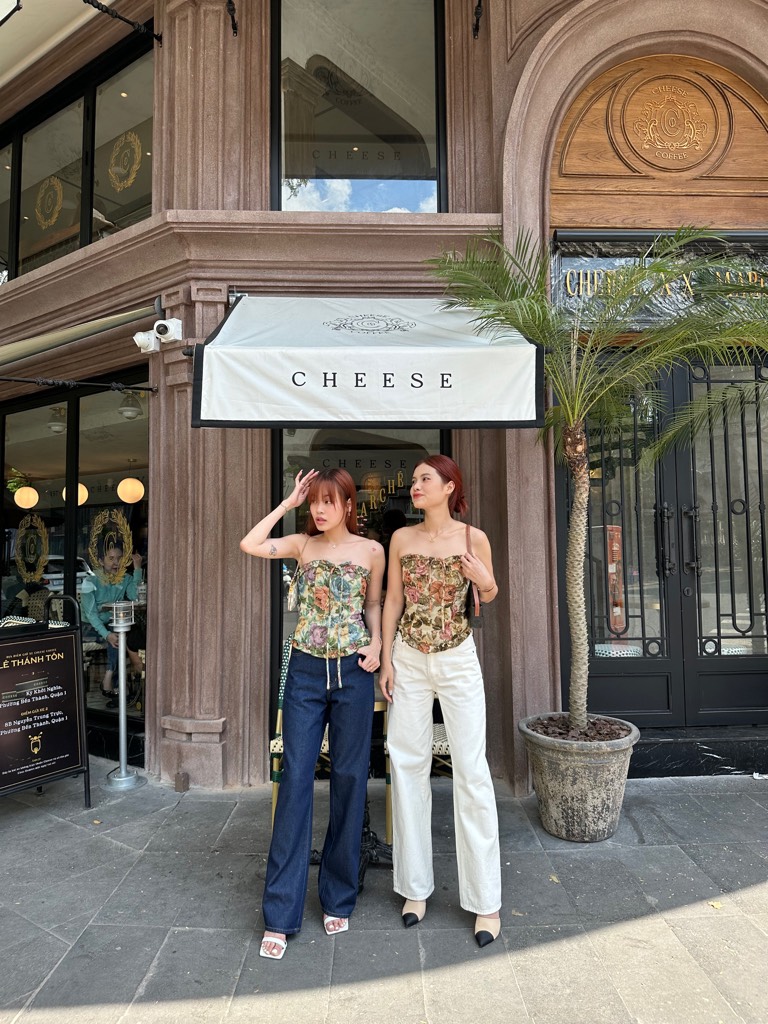 RUBIES Quần Dài Raw Jeans