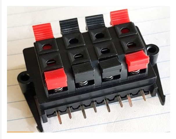 Trạm kẹp loa trạm loa 8p trạm amply 1 cái - Linh kiện Điện tử Quỳnh Diễn