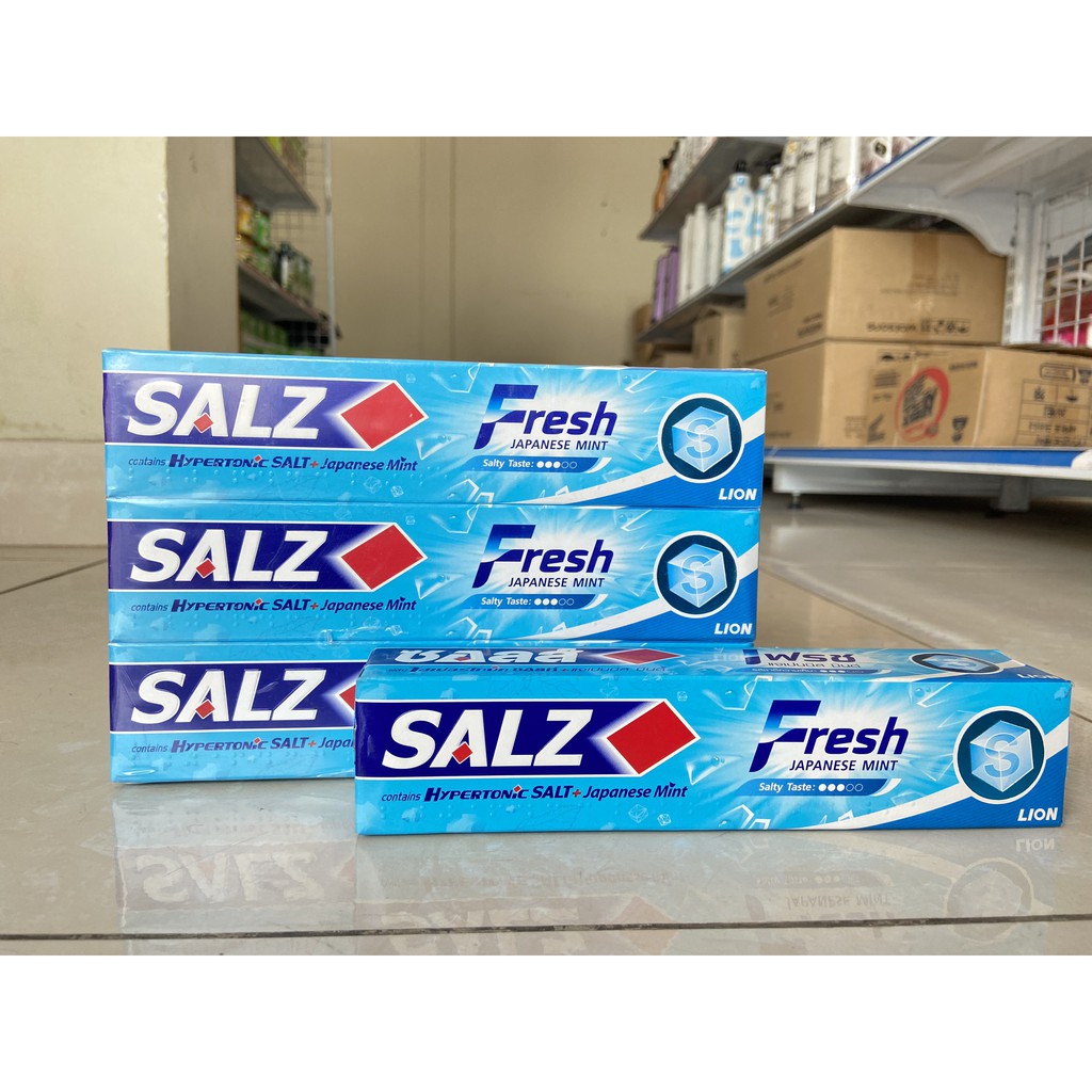 Combo 6 cây Kem đánh răng Salz Fresh 160g Thái Lan