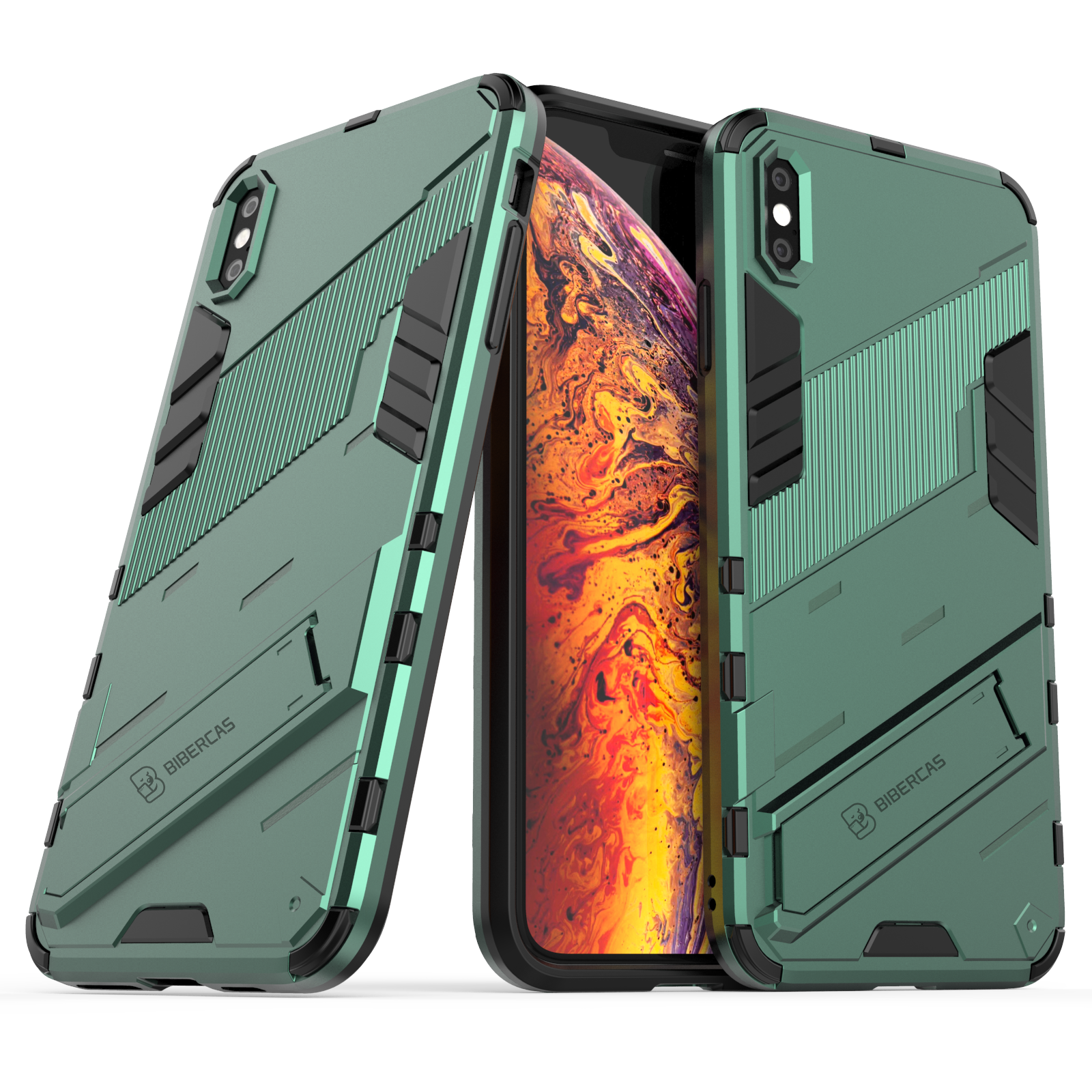 ỐP LƯNG REDMI K30 / K30 5G IRON MAN VER 2 CHỐNG SỐC GIÁ ĐỠ XEM PHIM CAO CẤP