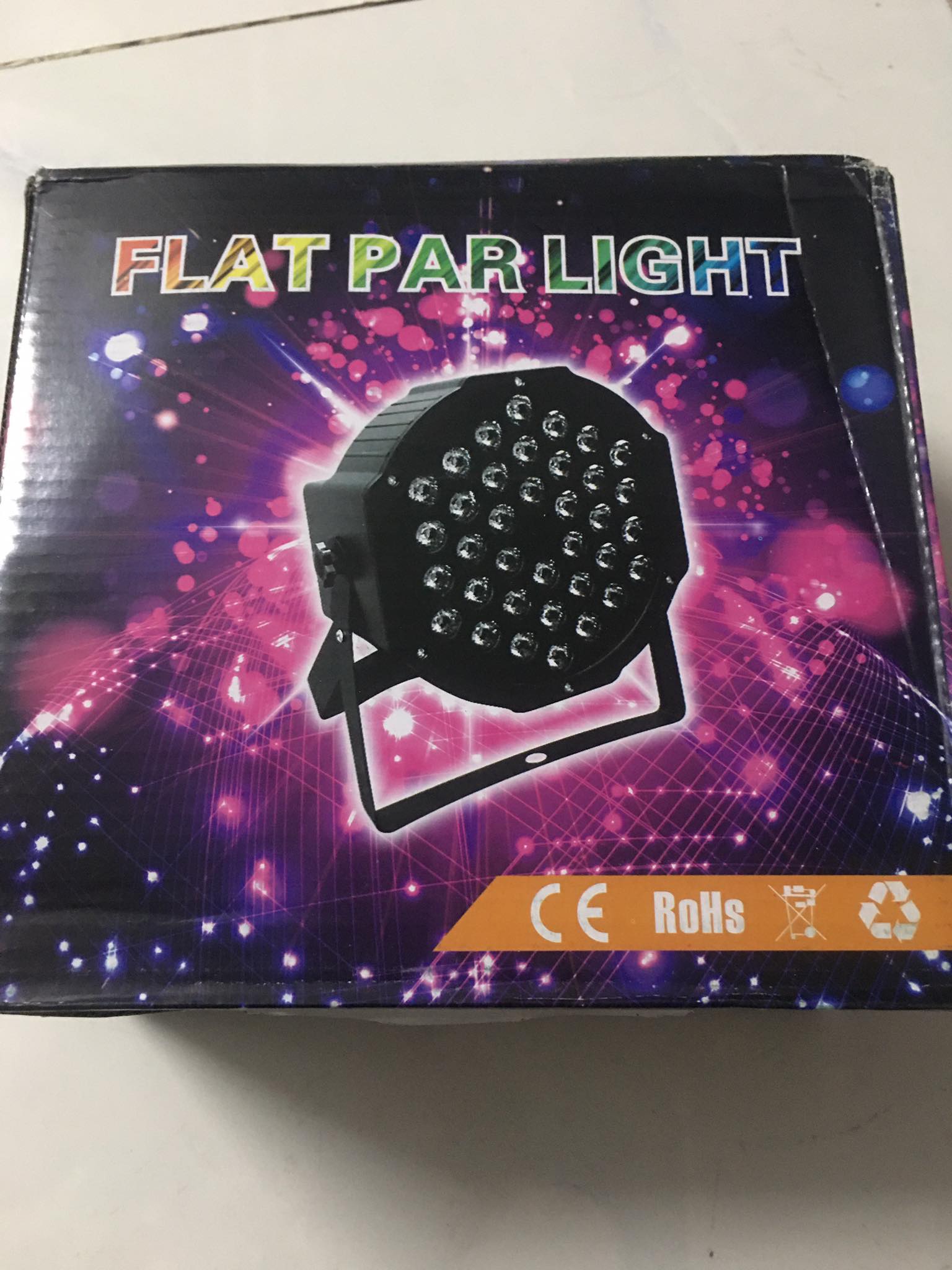 Đèn sân khấu Flat Par Light 36 Led Cảm ứng âm thanh