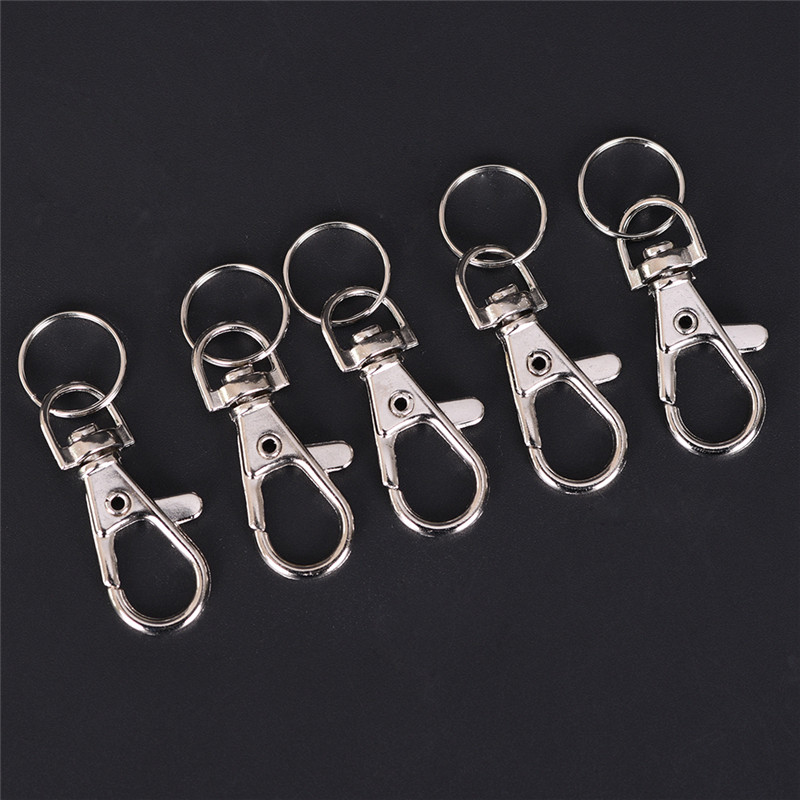 10PC%20Silver%20Swivel%20Trigger%20Clips%20Snap%20Lobster%20Clasp%20Hook%20Bag%20Key%20Ring%20Hooks%20Gift%20YAFENG%20-%20Image%202