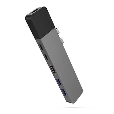 Cổng chuyển HyperDrive Net 6-in-2 Hub (GN28N) for USB-C MacBook Pro - TOPSTORE