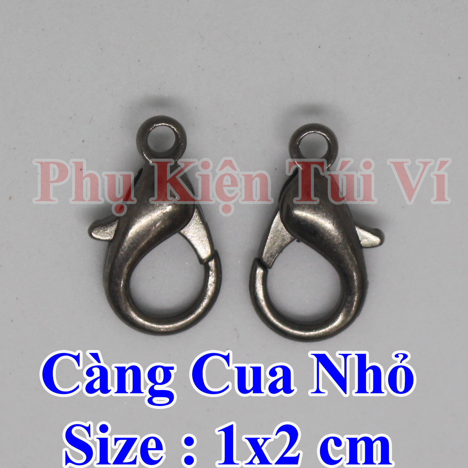 Càng cua nhỏ 1*2cm làm túi xách