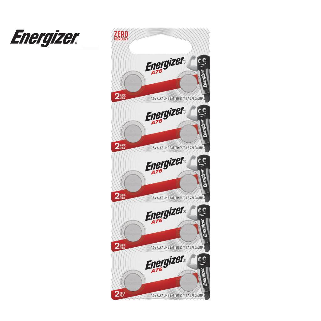 Pin Cúc Áo Energizer A76 BP2X5 - Vỉ 10 Viên