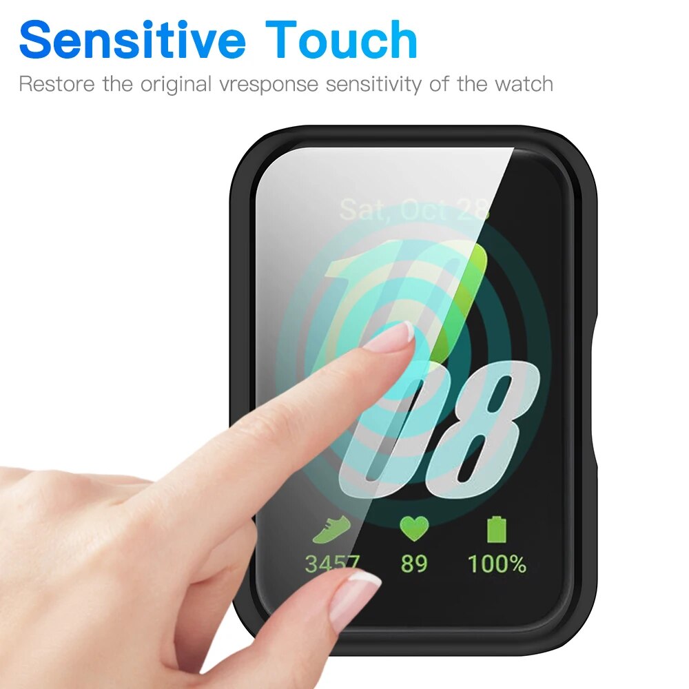 Miếng bảo vệ màn hình trường hợp cho Samsung Galaxy fit3 bảo hiểm đầy đủ bội thu nhựa TPU mềm Vỏ bảo vệ cho Samsung Samsung thiên hà phù hợp với 3