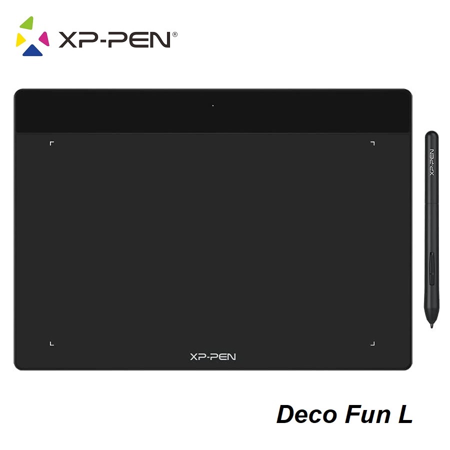 Bảng vẽ điện tử xp-pen deco fun l 10x6 inch android cảm ứng nghiêng