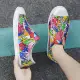2023 Wnc Native Women Flat Sandals EVA Waterproof Hollow Shoes Non Slip Graffiti Printing Mules & Clog Size 36-40 1129. 