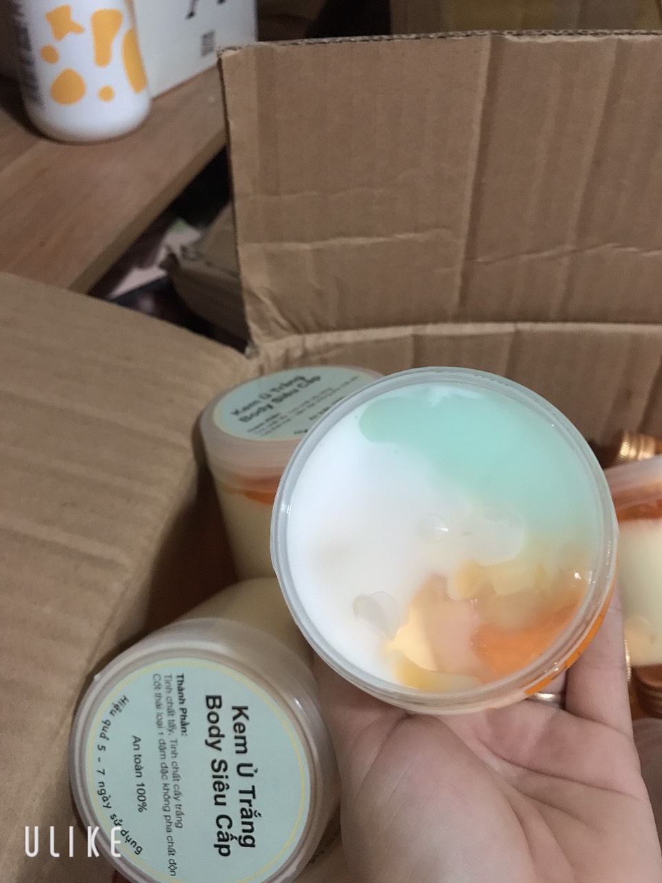 Kem body ủ siêu cấp mix 3 loại serum 220-250gr