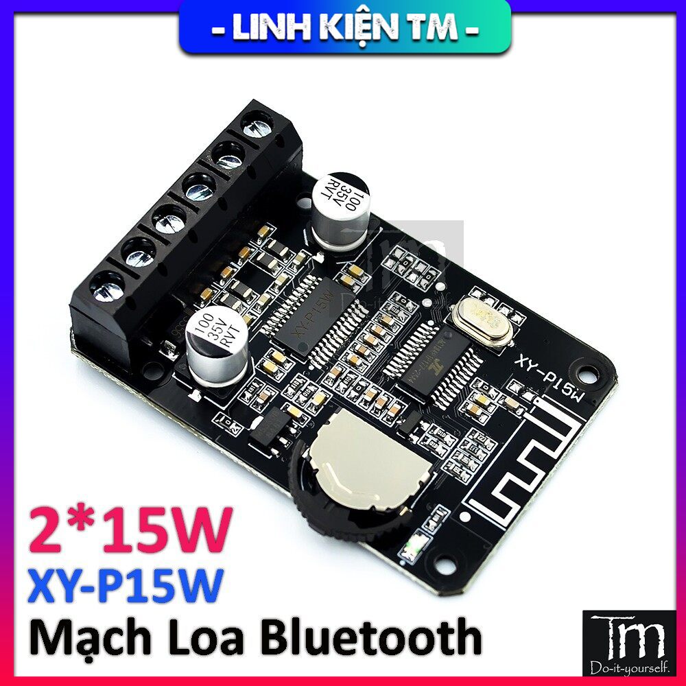 Mạch khuếch đại âm thanh bluetooth 5.0 xy-p15w