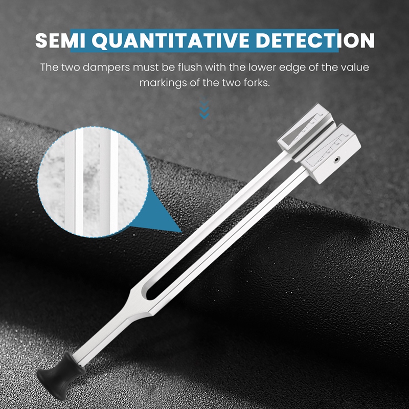 Aluminum Tuning Fork Chakra Hammer Ball Diagnostic C64-C128 Internal Nervous System Testing Tuning Fork Health Care
