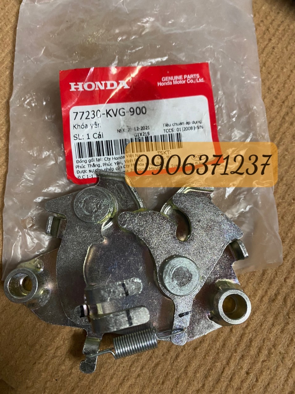 Cụm khóa yên xe air blade 110