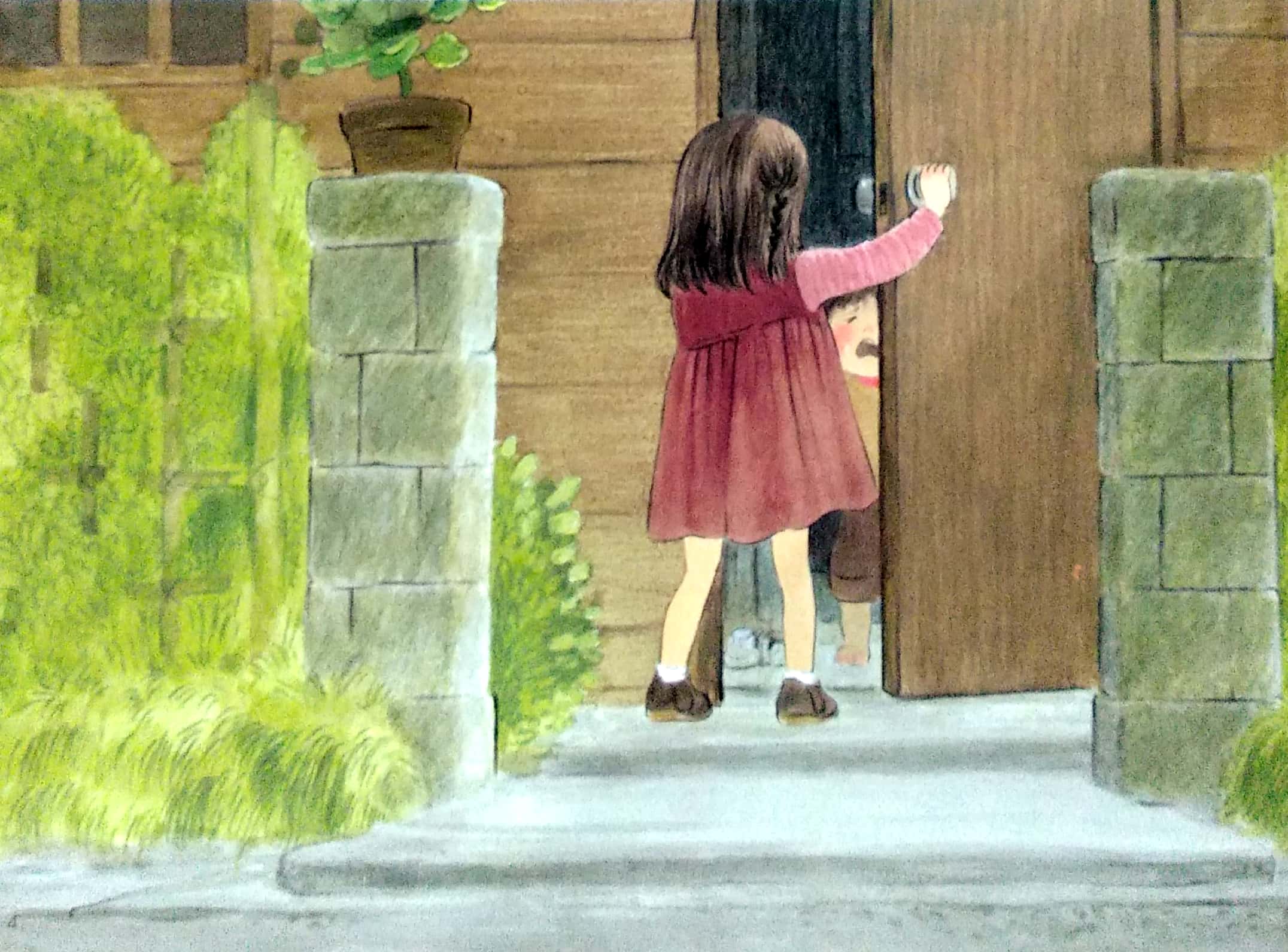 Sách Ehon - Asae và em gái bé nhỏ - Quảng Văn