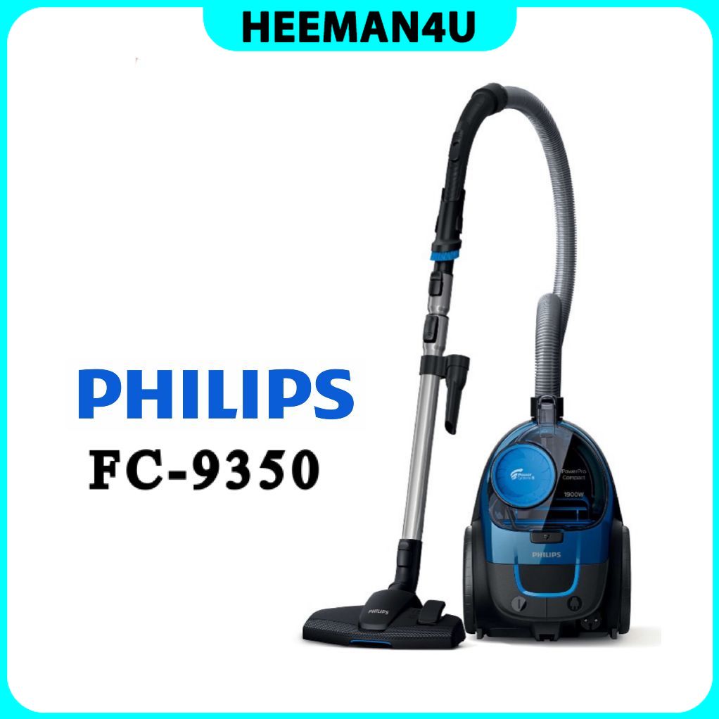 Heeman4u Philips FC9350 PowerPro Compact Bagless Vacuum Cleaner 1800W ...