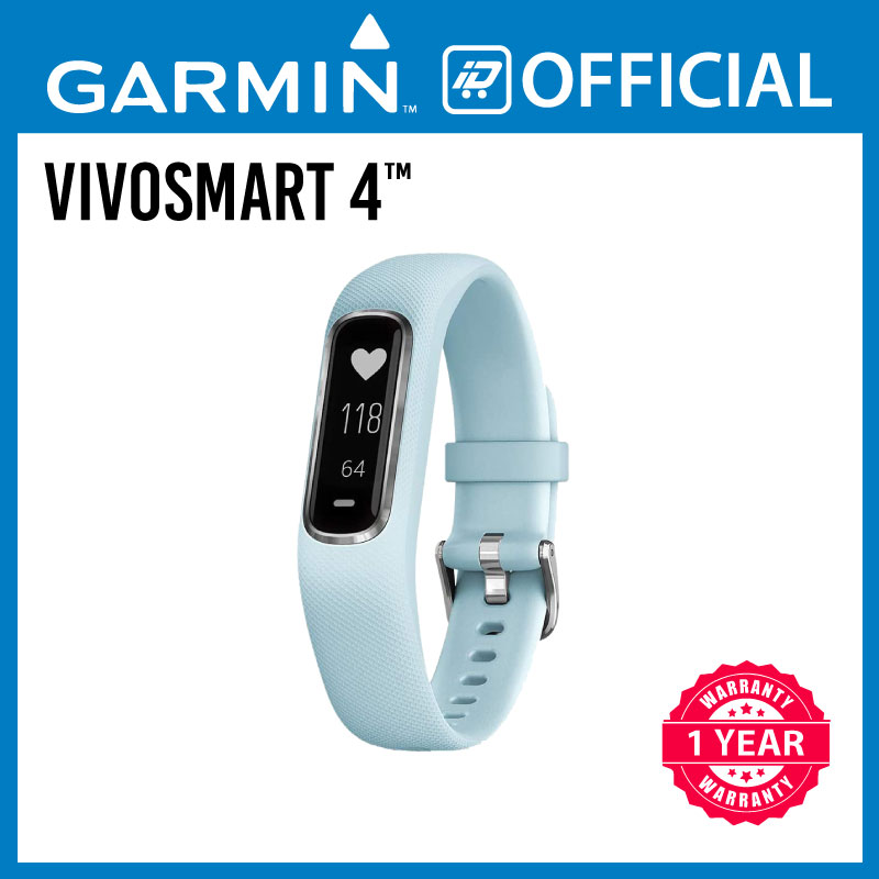 Garmin Vivosmart 4, Activity and Fitness Tracker w/ Pulse Ox and