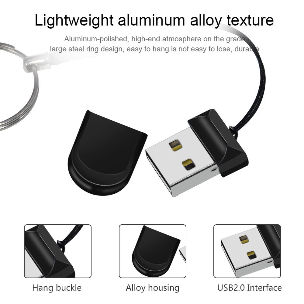 Mini Usb Flash Drive Super tiny 64GB 32GB 16GB 8GB 4GB Pen Drive usb 2.0 Pendrive Memory Stick Waterproof Flash Disk Gift. 