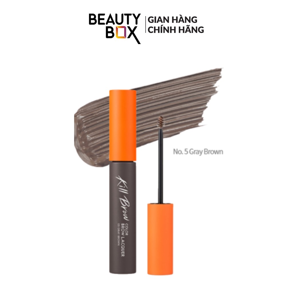 [Săn Sale]Mascara Chải Chân Mày Clio Kill Brow Color Brow Lacquer 6G