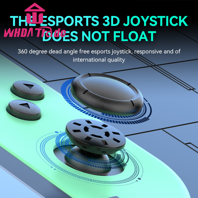 Games Controller Wireless Color RGB Lighting Game Console Handheld Console With Dual Vibration Wake-up Compatible For Switch