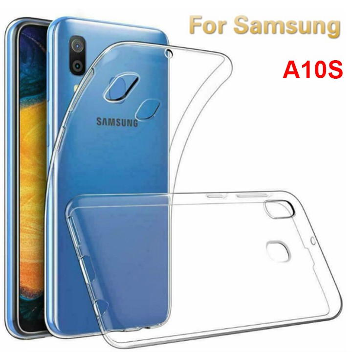 Ốp lưng silicon dẻo trong suốt Samsung Galaxy A10/A10S