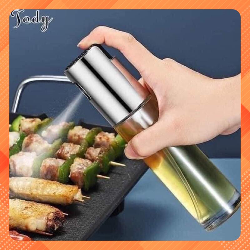 Bình xịt dầu ăn thuỷ tinh