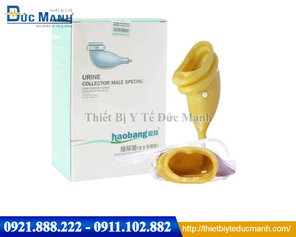 Dụng cụ đi tiểu cho bệnh nhân nam và nữ