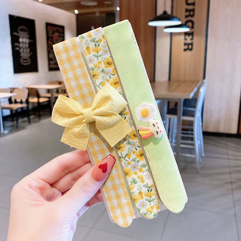 Set 3 cài tóc cho bé màu sắc ngọt ngào - UniLabel