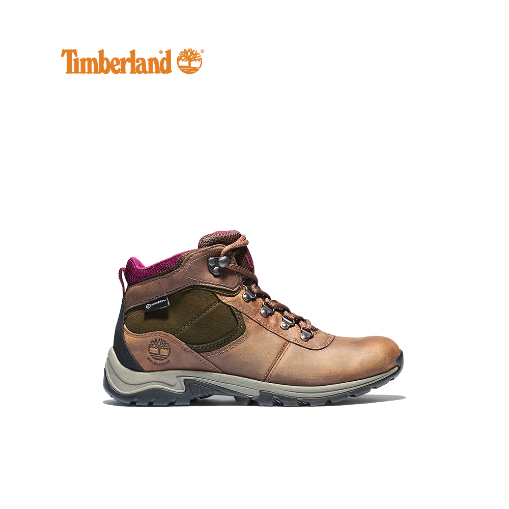Timberland Women's Mt. Maddsen Waterproof Hiking Boots Md Brown Full
