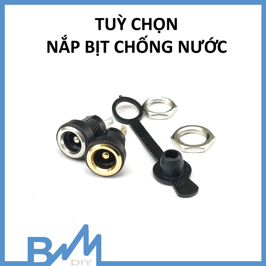 Jack nguồn DC 5.5x2.1mm các loại