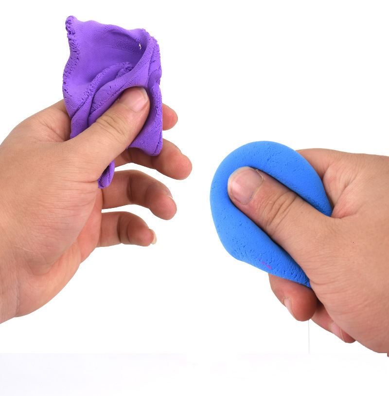 【GlobalTrendz】36 Colors/Set Fluffy Slime Soft Clay Antistress Light Plasticine Slime Sand Fidget Gum Polymer Clay For KidsToys. 