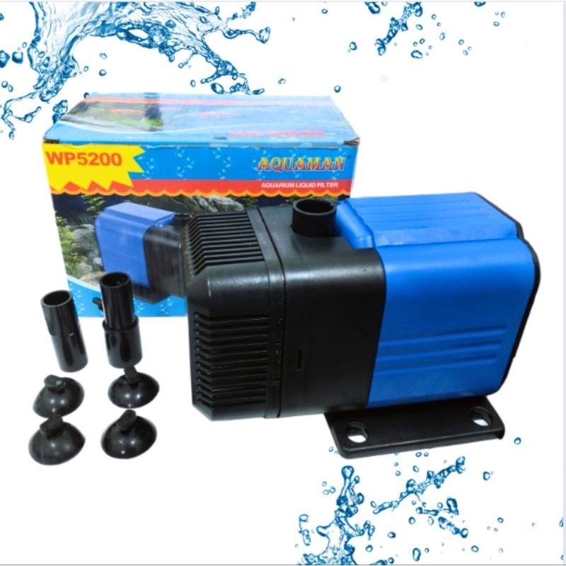 AQUAMAN WP 5200 Submersible pump Pompa aquarium kolam airmancur