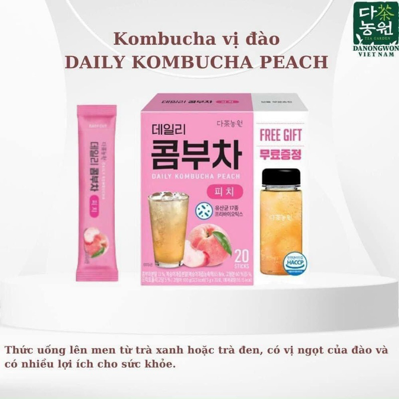 Trà DAILY KOMBUCHA ( TẶNG KÈM BÌNH )