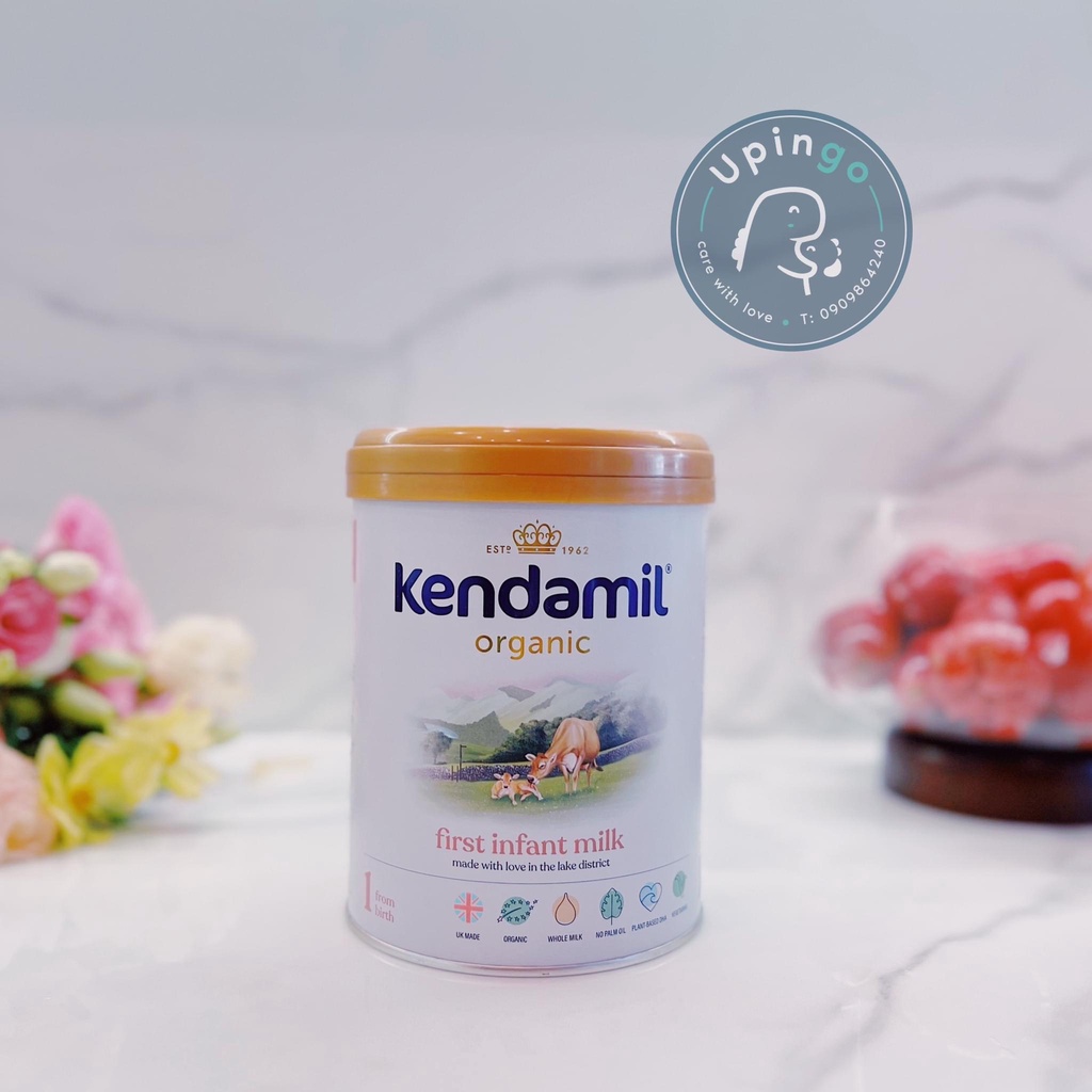 [MẪU MỚI] Sữa Kendamil Organic số 1,2,3 (800g) Anh Quốc