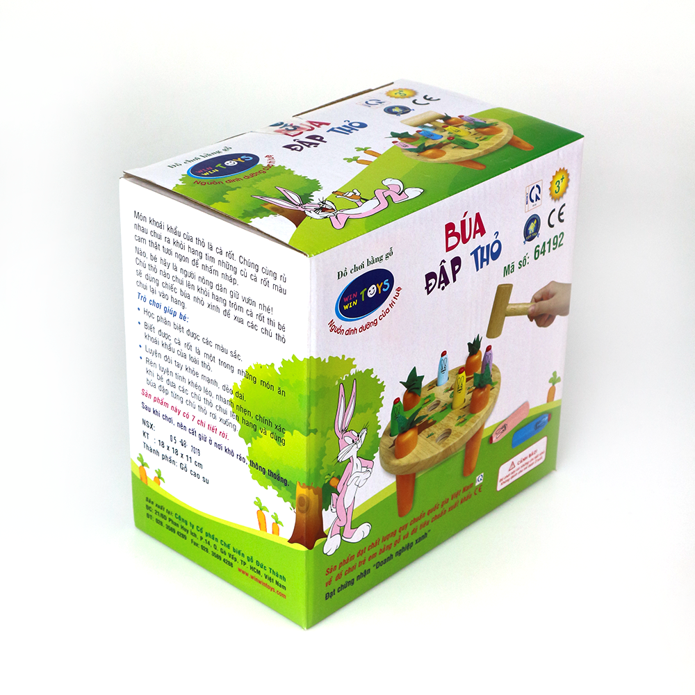 Đồ chơi gỗ Winwintoys Đập thỏ