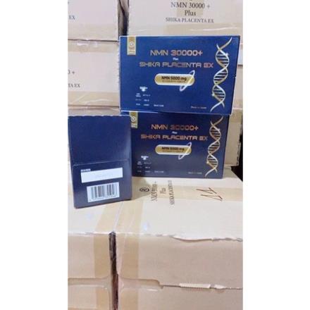 Hộp 10 lọ NMN 30000 Plus Shika Placenta EX
