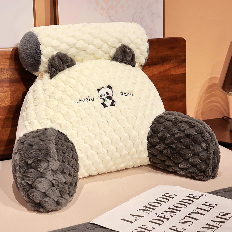 Lumbar support, upholstered bedroom, bedside cushion, sleeping sofa, waist support, detachable and washable seat back