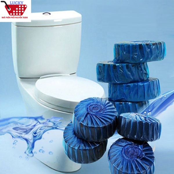 COMBO 4 Viên tẩy bồn cầu Gift Siêu sạch (4x 55g -1 viên sử dụng 300 lần xả nước)